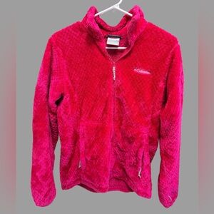 Columbia Vibrant Pink Fleece Jacket